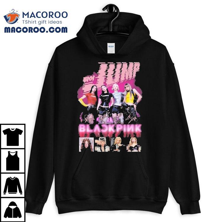 Blackpink Jump Signatures Shirt