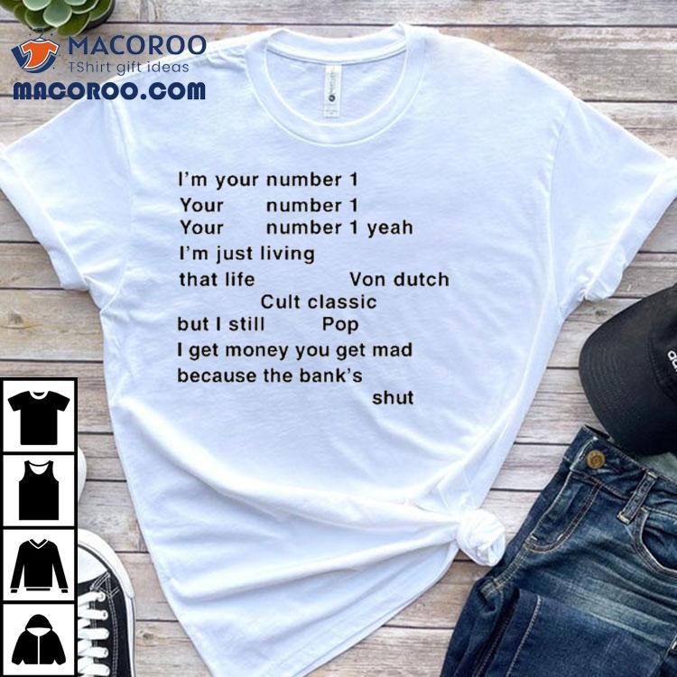 Charli Xcx Your Number 1 Von Dutch Pop Shut Shirts