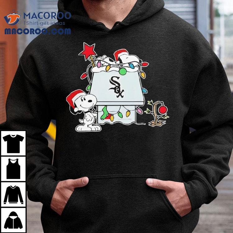 Chicago White Sox Christmas Snoopy Doghouse Shirt