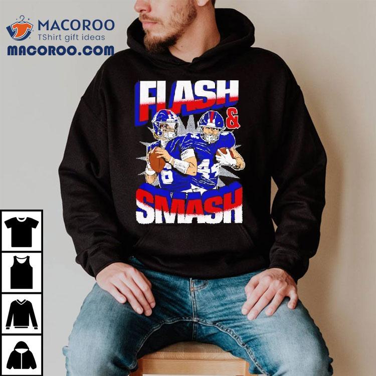 Flash And Smash New York Giants Shirt