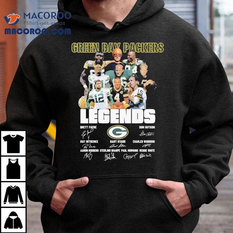Green Bay Packers Legends Signatures Shirt