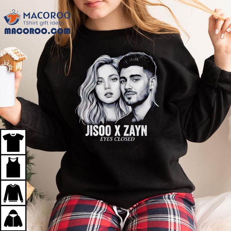 Jisoo X Zayn Eyes Closed 2025 Shirt