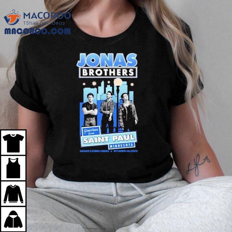 Jonas Brothers Greetings From Saint Paul Minnesota Shirt