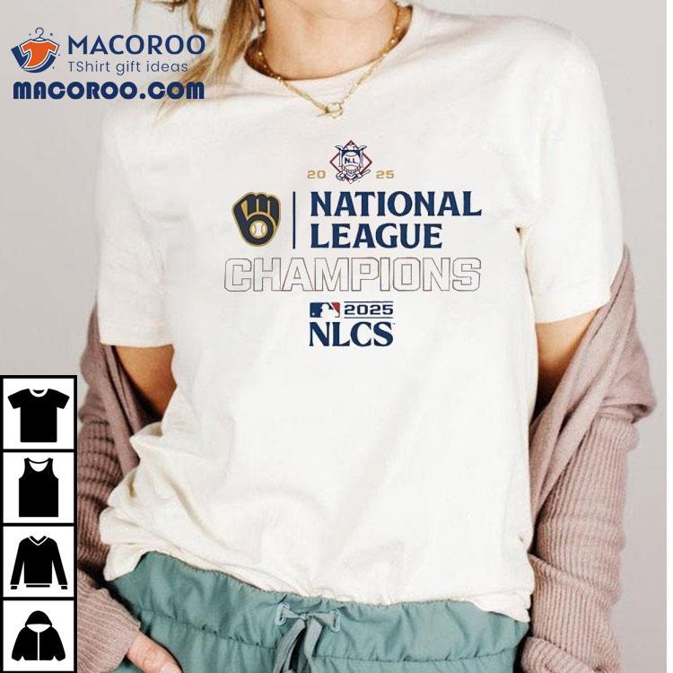 Milwaukee Brewers 2025 National League Champions Shirt