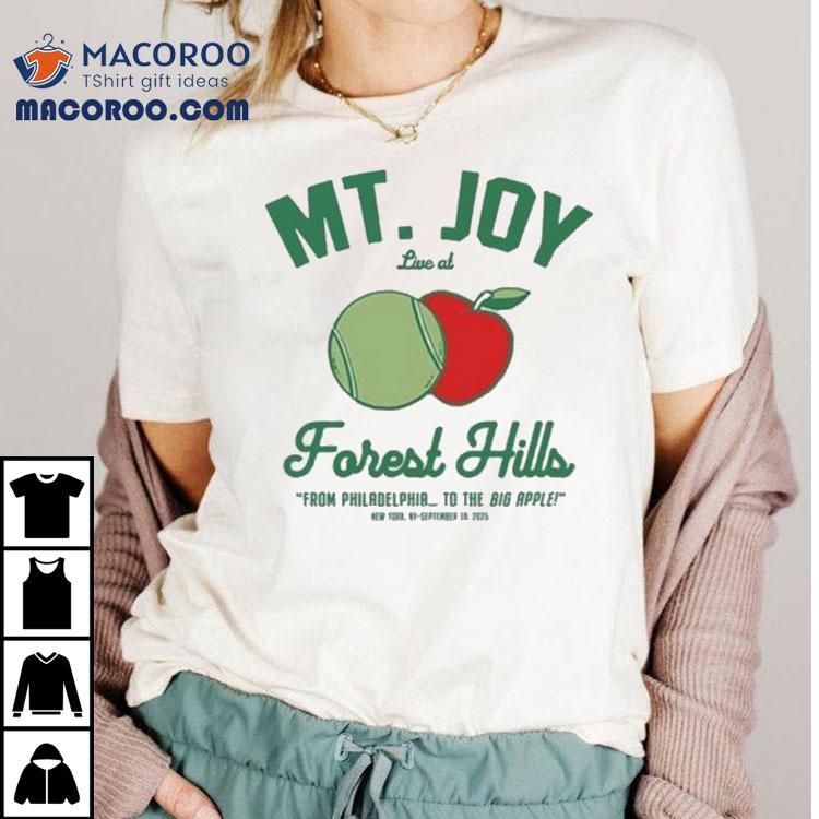 Mt.joy Forest Hills From The Philadelphia To The Big Apple New York September 2025 Shirt