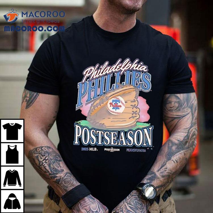Philadelphia Phillies Baseball Mlb Postseason 2025 Shirt