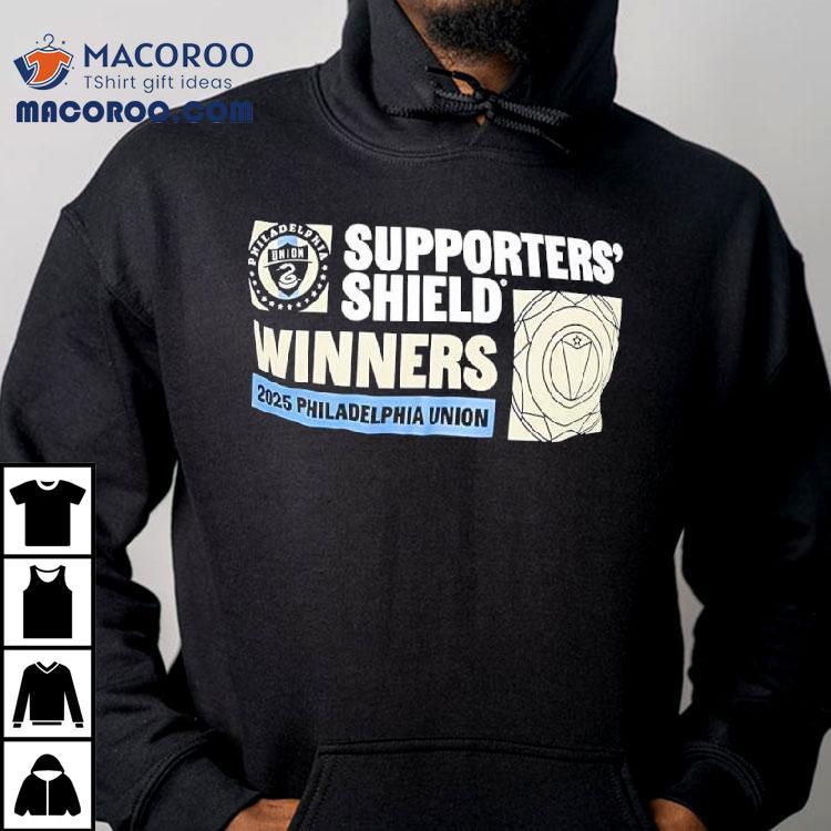 Philadelphia Union's Victory In The 2025 Supporters' Shield Logo Shirt