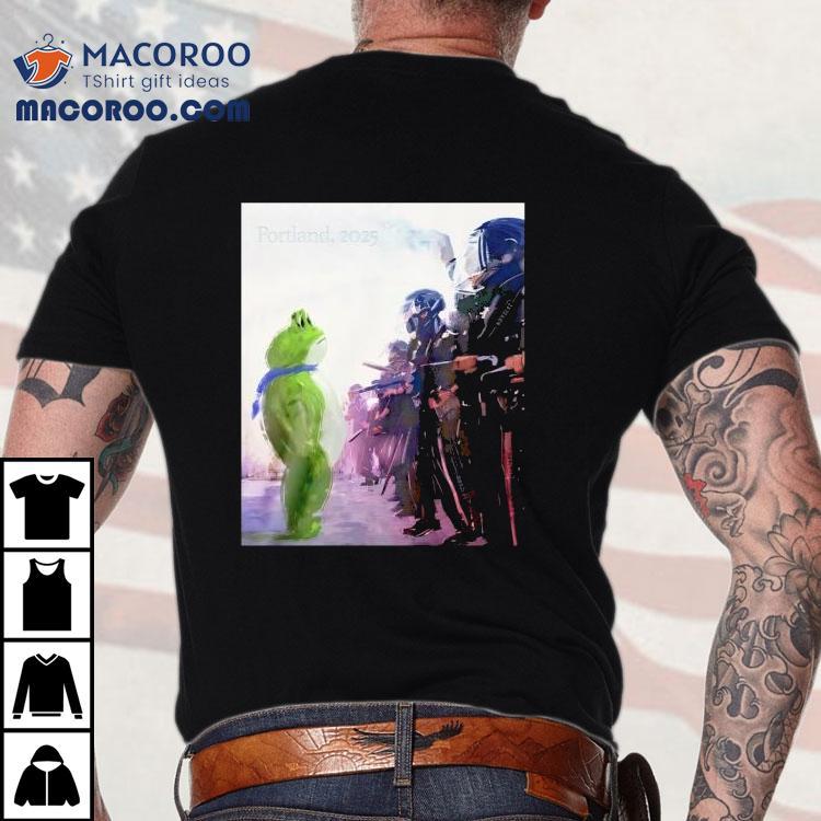 Portland 2025 Resist Portland Frog Shirt