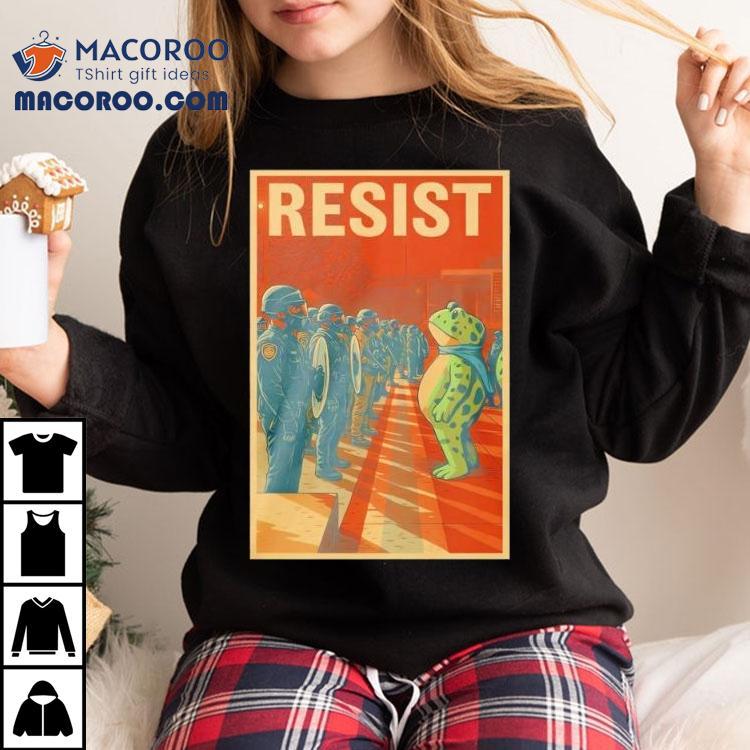 Portland Frog Resist Shirt