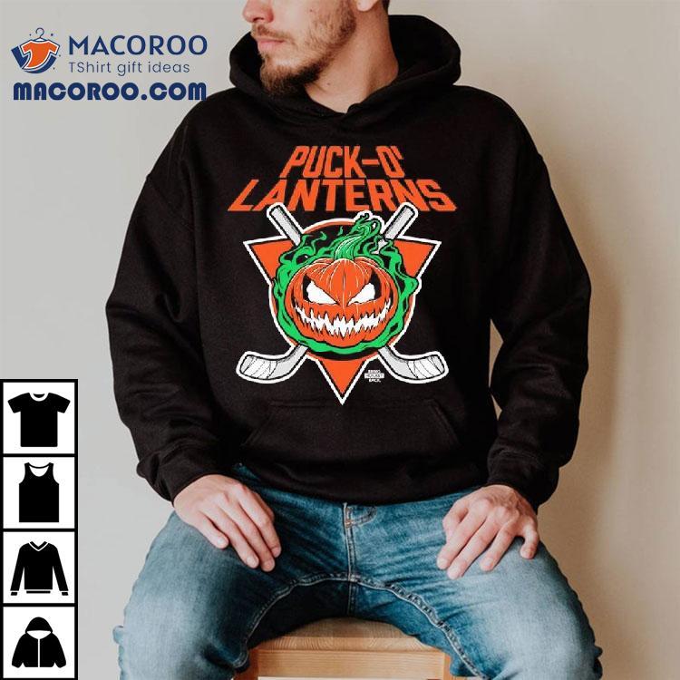 Puck O' Lanterns Bring Hockey Back Hockey Halloween Shirt