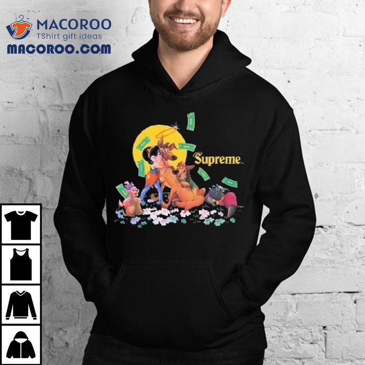 新品 Ｌ/シュプリーム All Dogs Go To Heaven Tee 黒 Supreme All Dogs Go To Heaven Tee Supreme All Dogs Go To