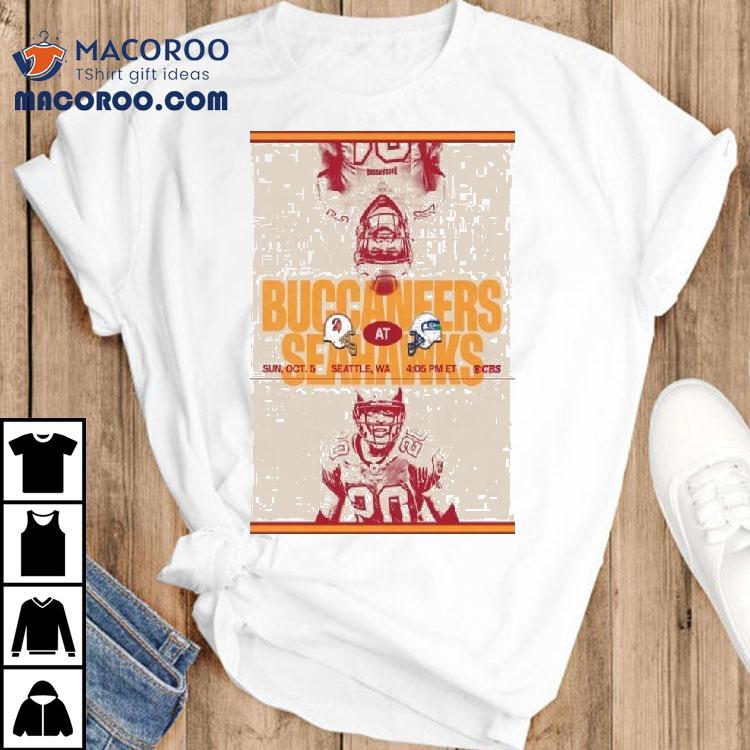 Tampa Bay Buccaneers Vs Seattle Seahawks October 5 2025 Seattle, Wa Shirt
