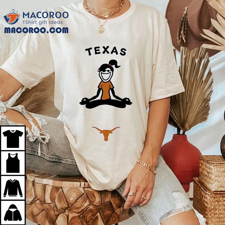Texas Longhorns Life Is Good Jackie Yoga Shirt