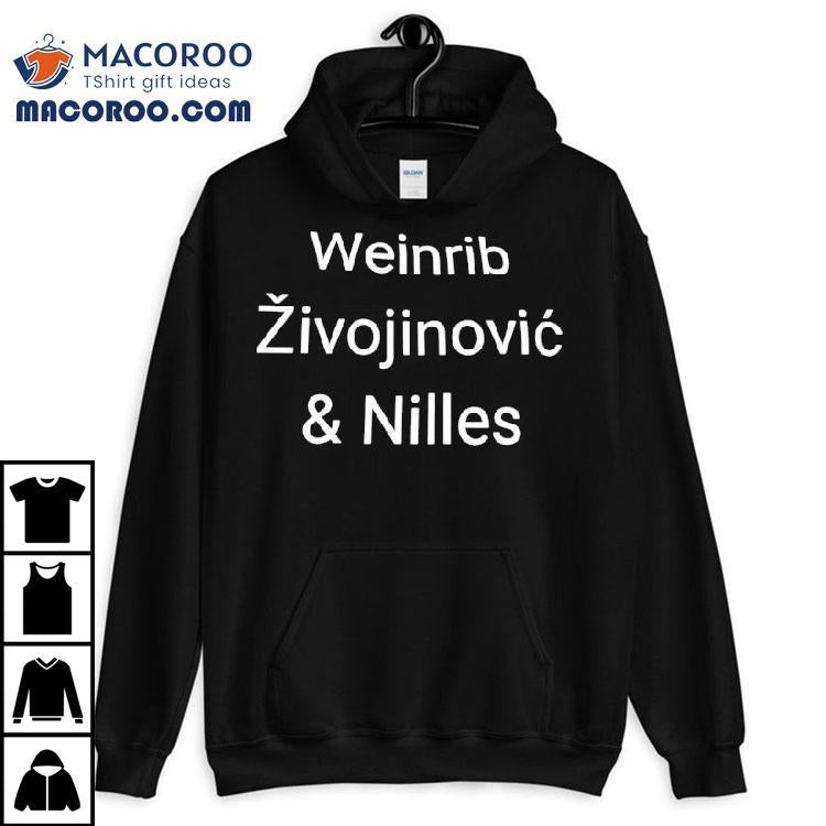 Weinrib Zivojinovic And Nilles Shirt