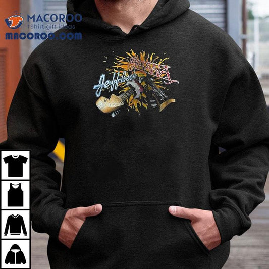 1995 Santana Jeff Beck Tour Signature Shirt