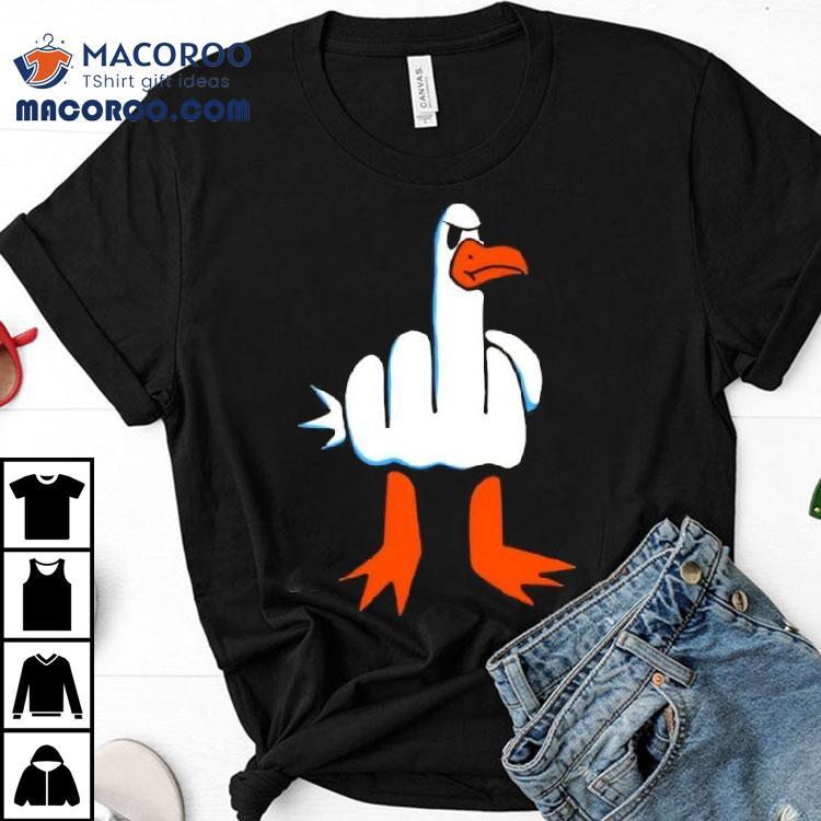 Angry Bird Hand Parody Shirt