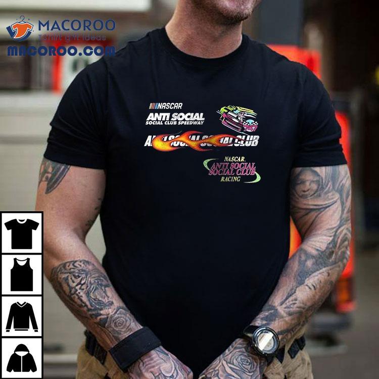 Anti Social Social Club X Nascar Racing Shirt