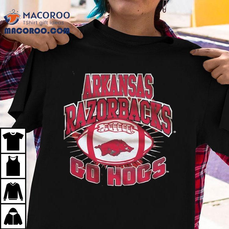 Arkansas Razorbacks Go Hogs Mascot Logo Baseball Shirt