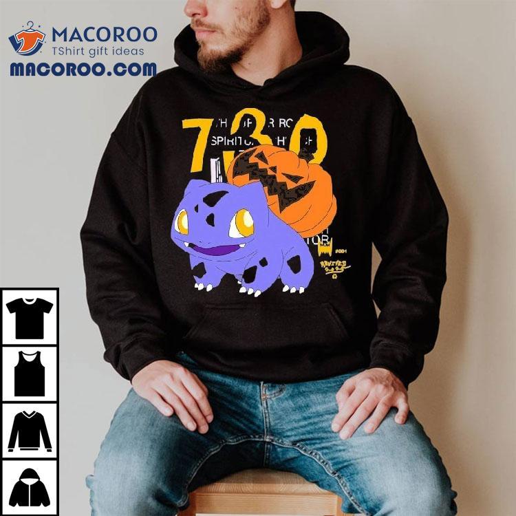 Asspizza Fushigidane Revived Pokemon 730 Halloween Shirt