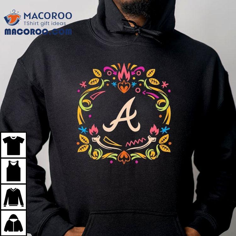 Atlanta Braves Da De Los Muertos Shirt