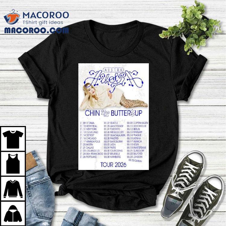Austra Chin Up Buttercup Tour 2026 Shirt