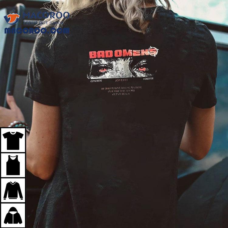 Bad Omens Concrete Forever We Tried To Love To Lose To Grieve Anime Girl Shirt