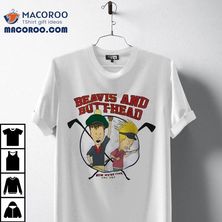 Beavis And Butt-head Now We're Cool Yea Yea Hockey Shirt