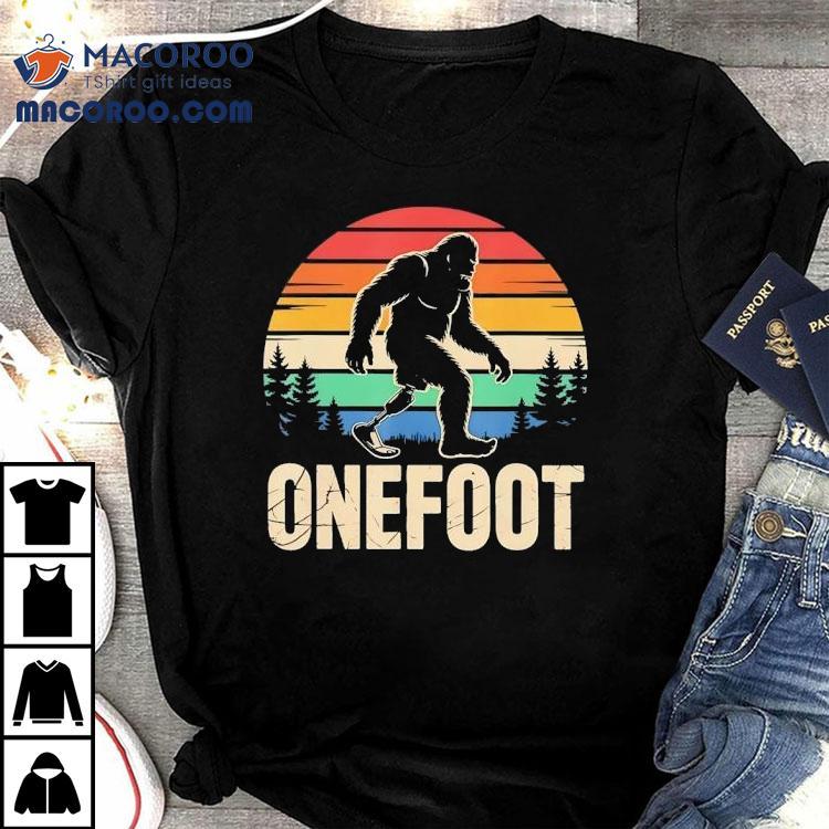 Bigfoot One Foot Vintage Shirt