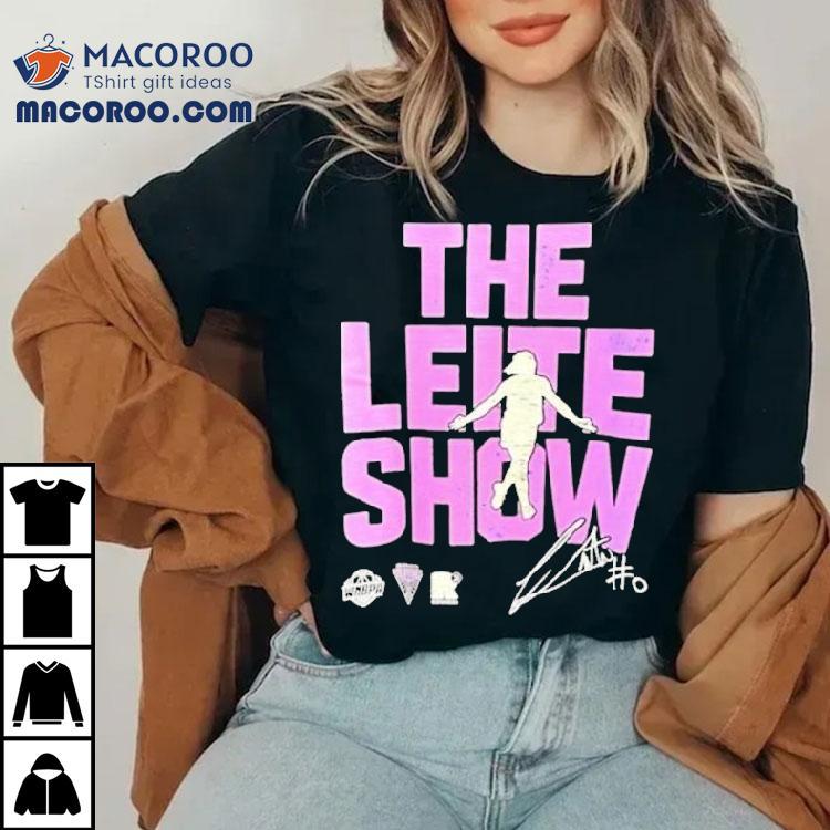 Carla Leite The Leite Show Golden State Valkyries Signature Shirt