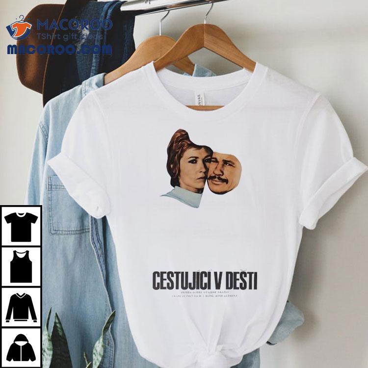 Cestujici V Desti Rider On The Rain Shirt