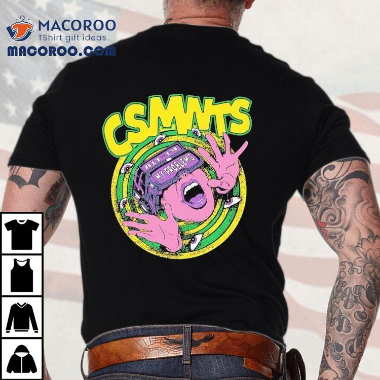 Cosmonauts Alt F4 My Problems Force Stop Shirt