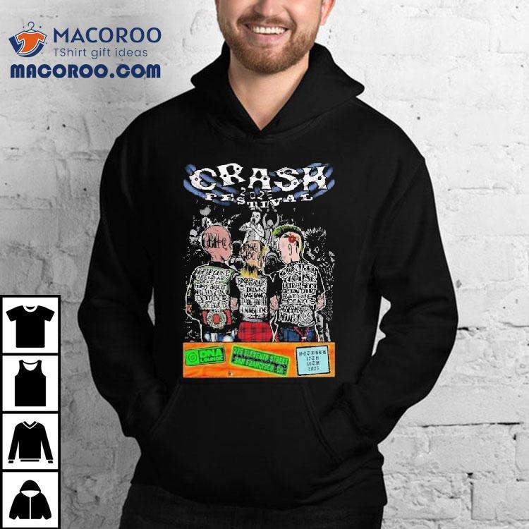 Crash Festival San Francisco Shows On Oct 17-18 2025 Shirt