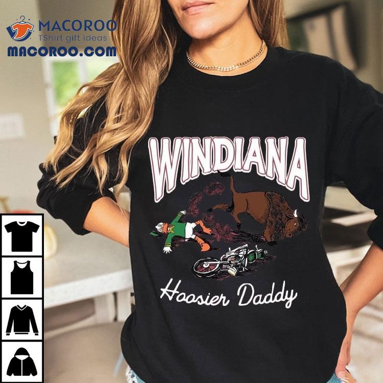 Daddy Motorcycle Indiana Hoosiers Beat Oregon Ducks Shirt