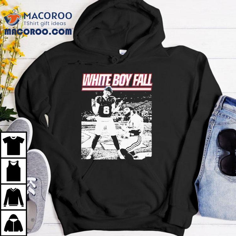 Dart And Skattebo White Boy Fall Shirt