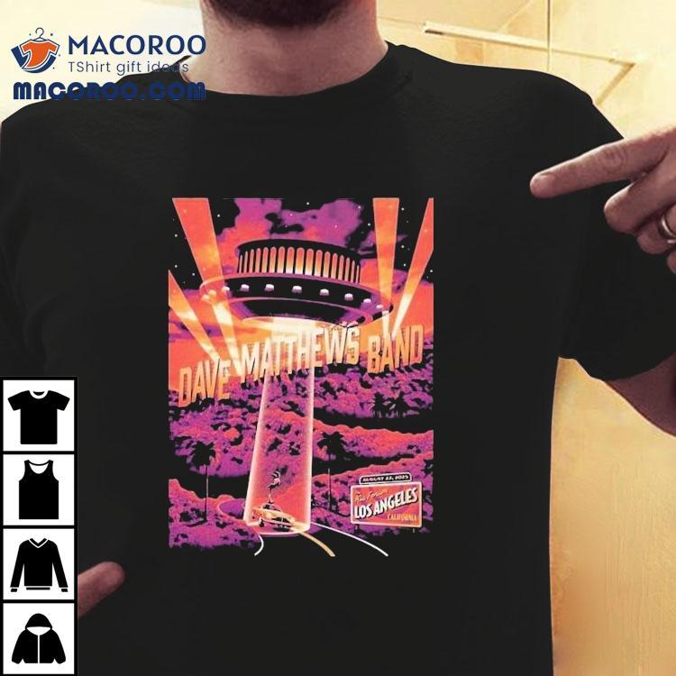 Dave Matthews Band Aug 22 2025 Kia Forum In Inglewood Los Angeles Ca Shirt