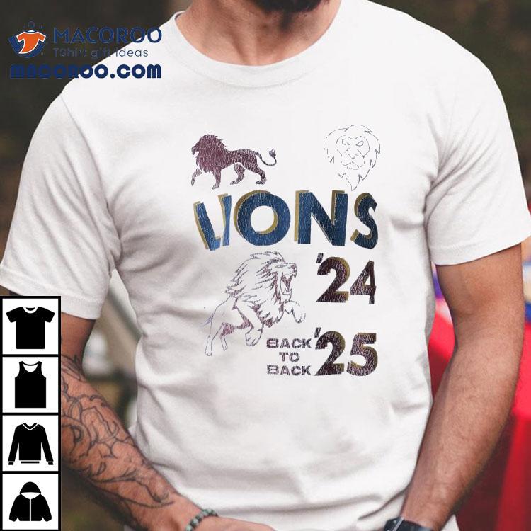 Detroit Lions The Pride Of Brisbane Back To Back Shirt