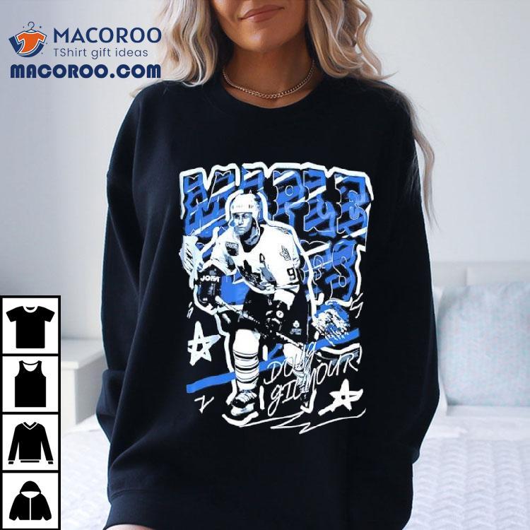 Doug Gilmour Toronto Maple Leafs Hockey Player Signature Shirt