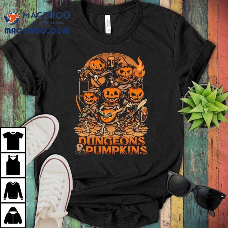 Dungeons And Pumpkins Halloween Shirt