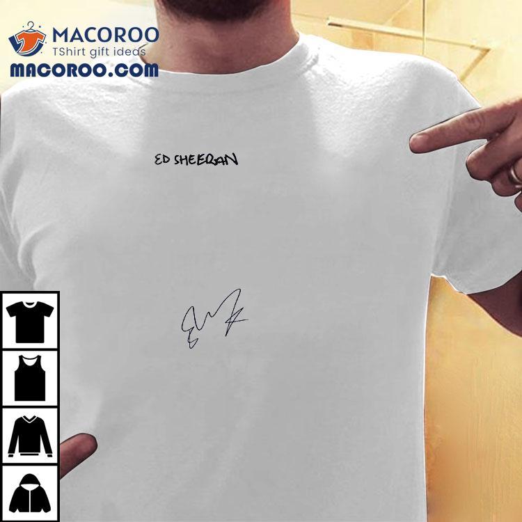 Ed Sheeran The Tour 2025 London Signature Shirt