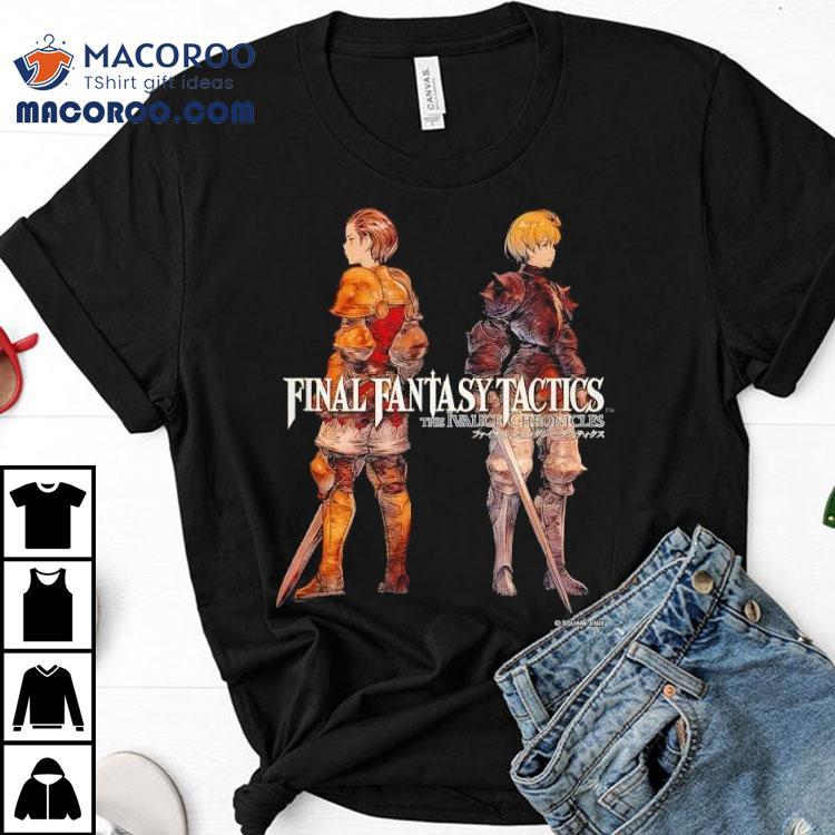 Final Fantasy Tactics The Ivalice Chronicles Delita And Ramza Shirt