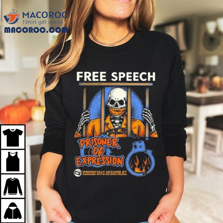 Free Speech Prisoner Of Expression Shirt
