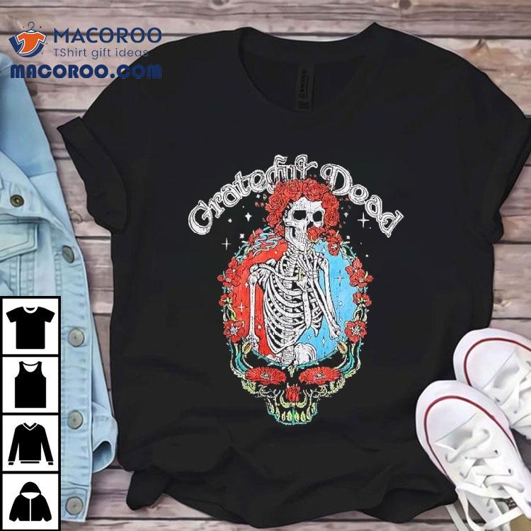 Grateful Dead Skeleton And Roses Item Shirt