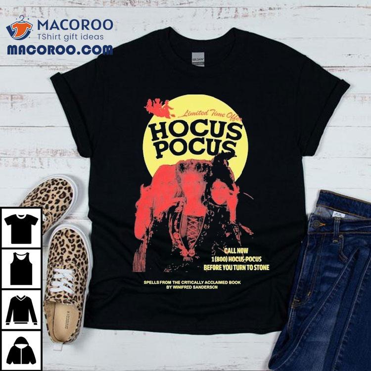 Hocus Pocus Before You Turn To Stone Liveforever Pepper Shirt