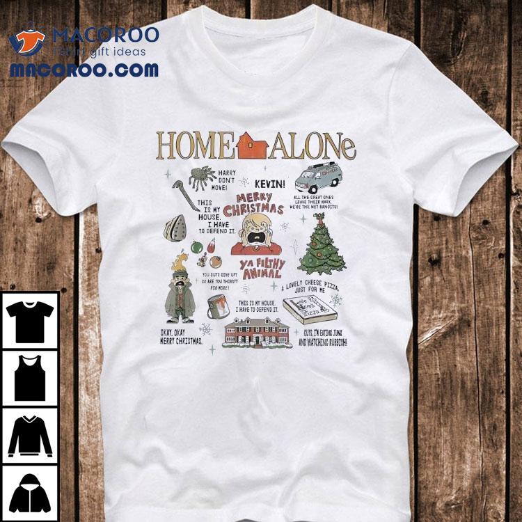 Home Alone Kevin Mccallister Merry Christmas Ya Filthy Animal Shirt