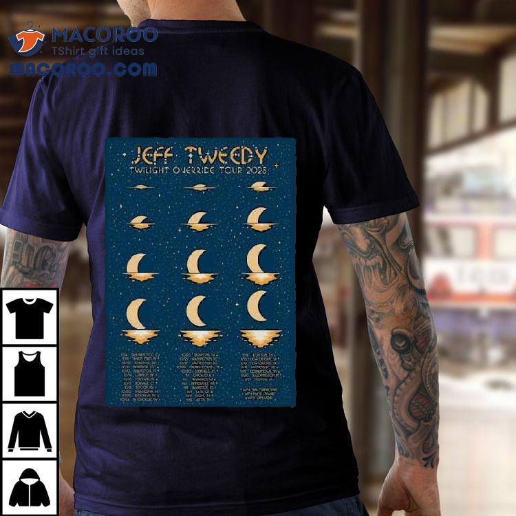 Jeff Tweedy Twilight Override 2025 Tour Shirt