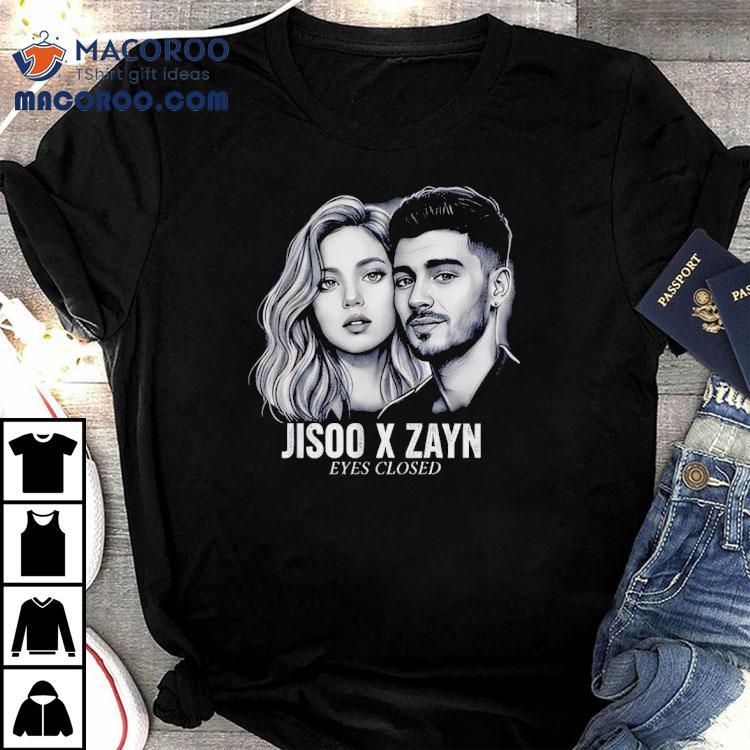 Jisoo X Zayn Eyes Closed 2025 Shirt