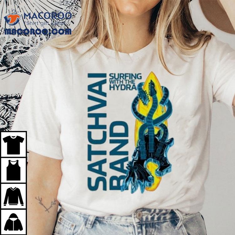 Joe Satriani Surfing With The Hydra Satchvai Band Shirt