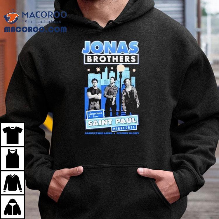 Jonas Brothers Greetings From Saint Paul Minnesota Shirt
