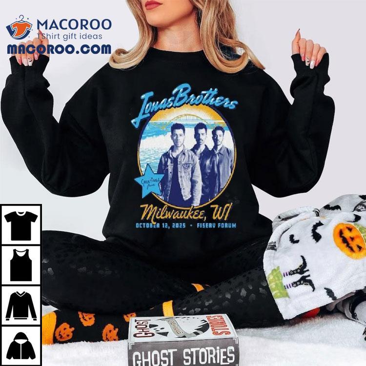 Jonas Brothers October 12, 2025 Milwaukee, Wi Shirt