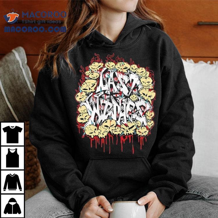 Last Wishes Skull Graffiti Shirt